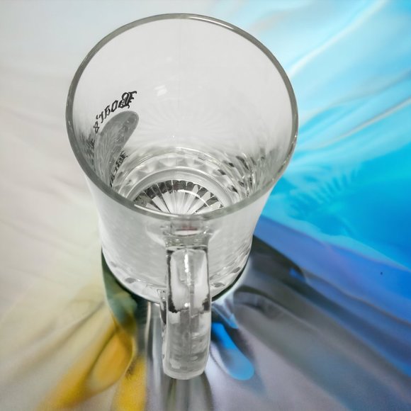 Rare Boar's Head Beer Mug – 24 oz Clear Glass Stein with Brand Logo - Picture 6 of 7